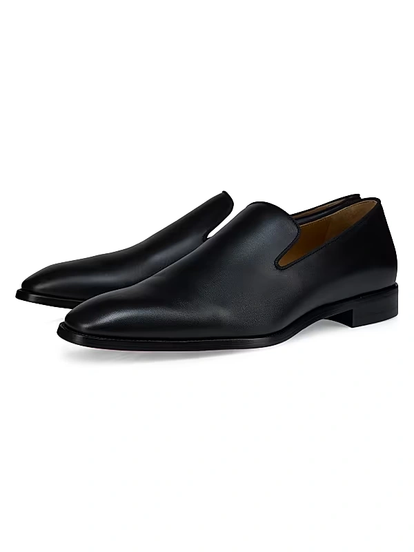 Christian Louboutin - Danny Flex Leather Loafers