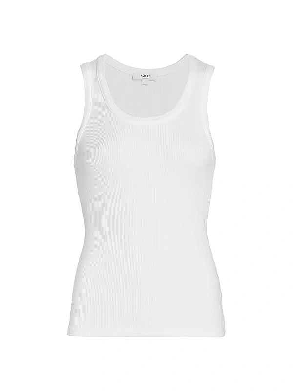 Agolde - Poppy Scoopneck Tank Top