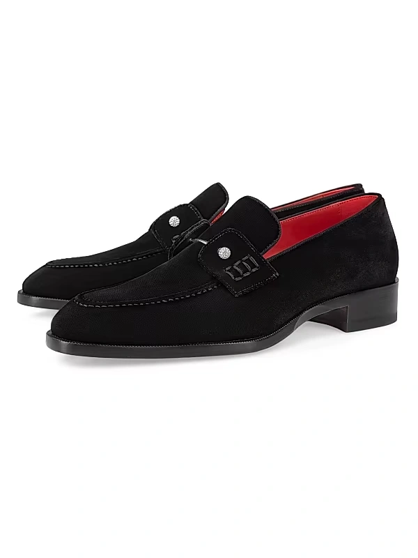 Christian Louboutin - Chambelimoc Night Strass Loafers